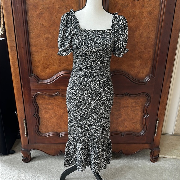 PRETTYGARDEN Floral Midi Bodycon Dress - Picture 7 of 17